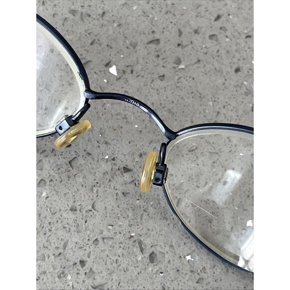 Kenneth Cole Round EYEGLASSES FRAMES ONLY 47-19-130 Caught Steeling 075 blue - Picture 11 of 13